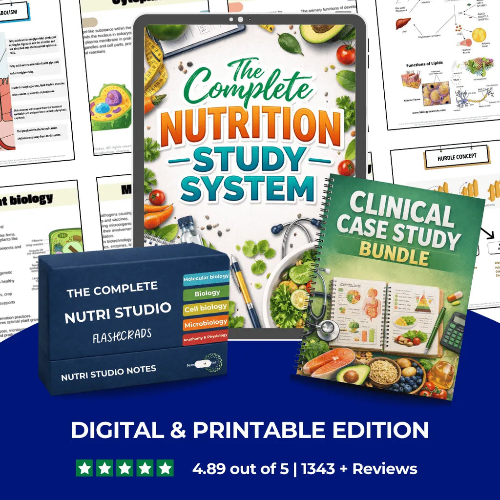 The complete Nutrition Study System