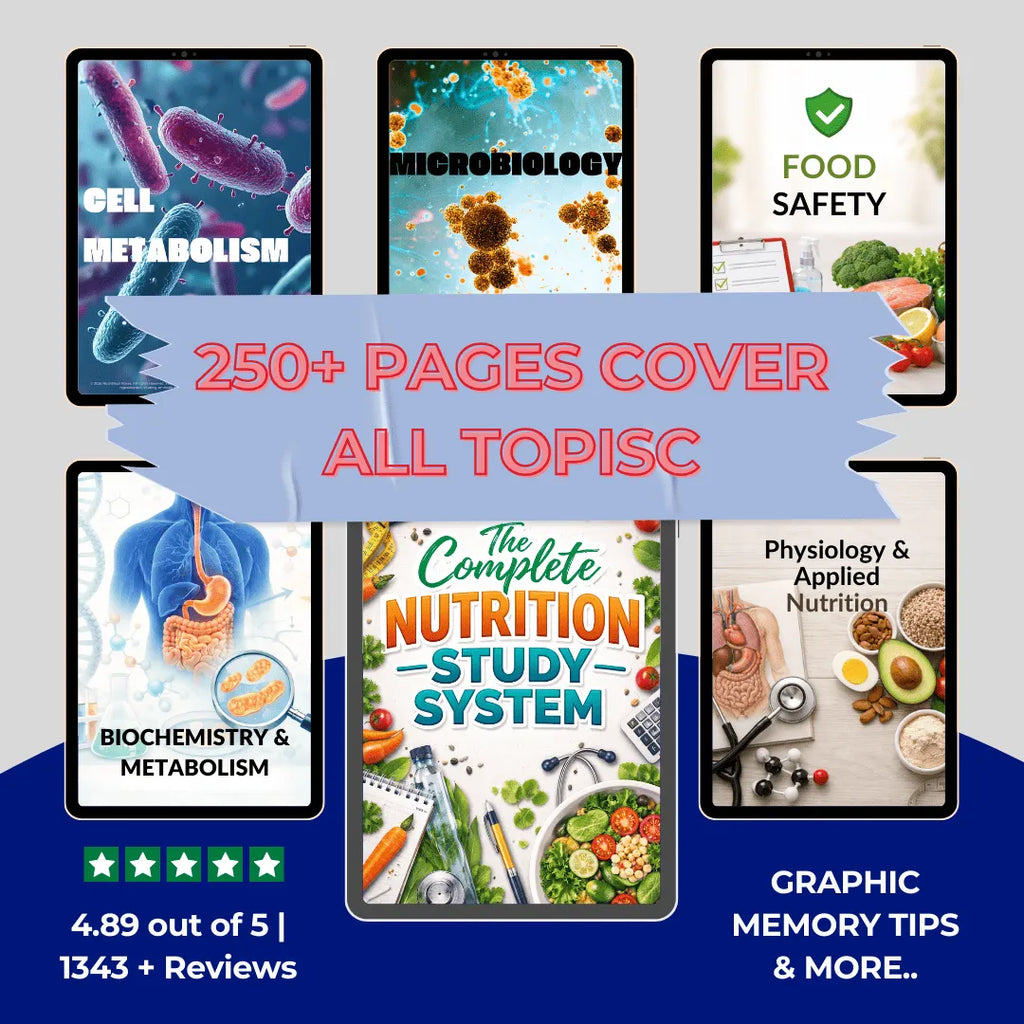 The complete Nutrition Study System