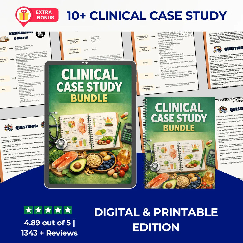 The complete Nutrition Study System